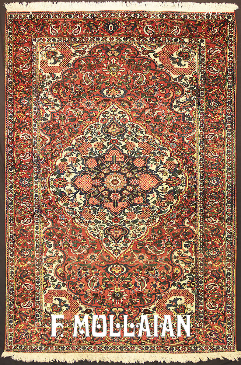 Tapis Persan Vieux Bakhtiari Old n°:93726479